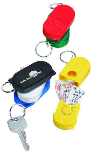 Schlüsselanhänger Kondombox inkl. Druck