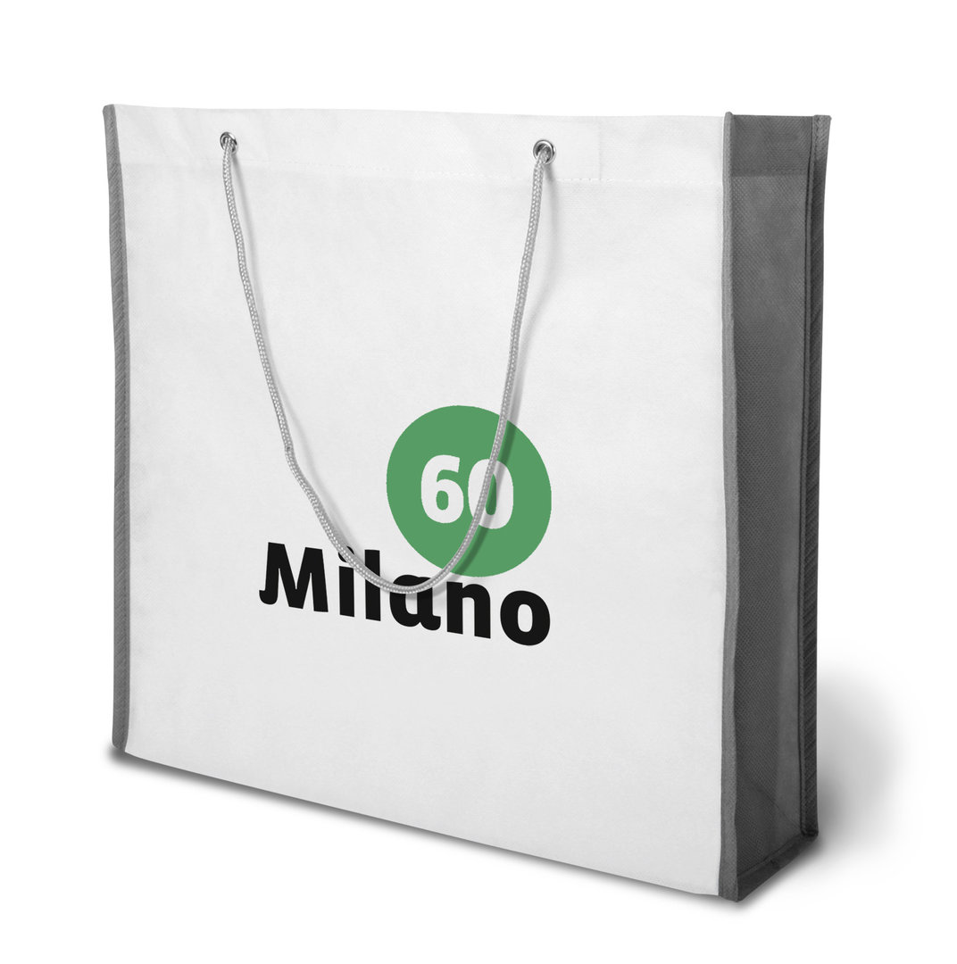 Non-Woven Tragetasche "Milano" mit Ihrer Werbung