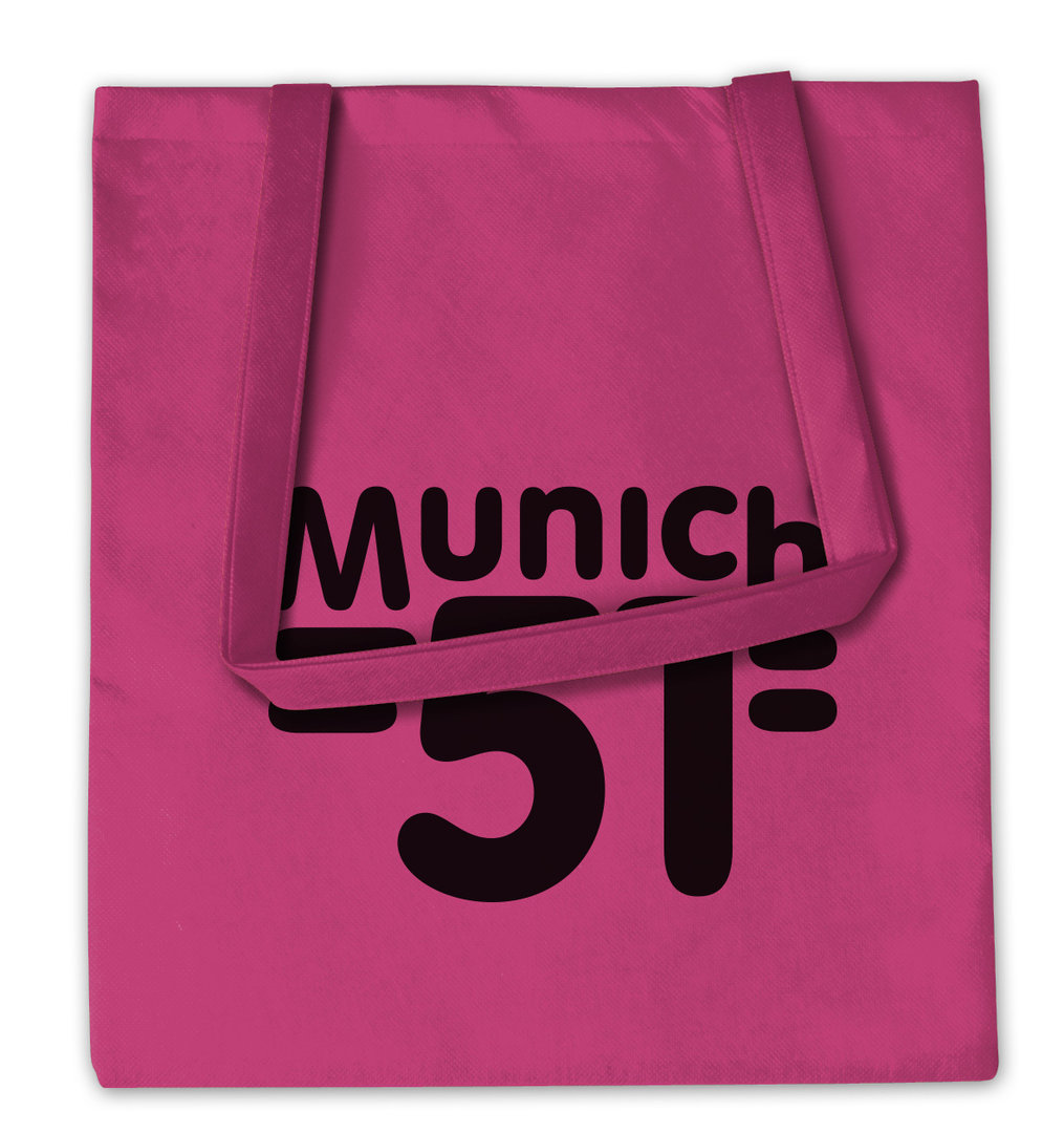 Non-Woven Tragetasche "Munich"  mit Ihrer Werbung